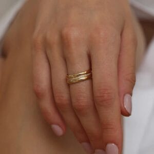 Vintage Diamond Ring in 18K Gold